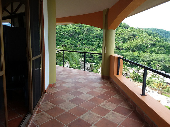Balcony view over Los Ayala