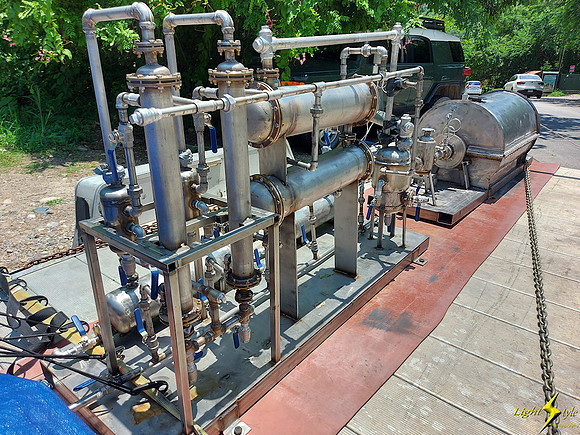 Pyrolysis Mini-plant in Transit