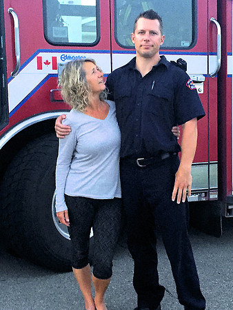 Lois and son - Justin