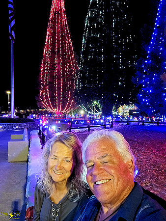 Us in Idyllwild Plaza