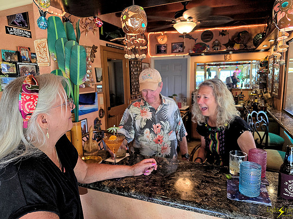 Happy hour at Rick and Joy's - Ramona