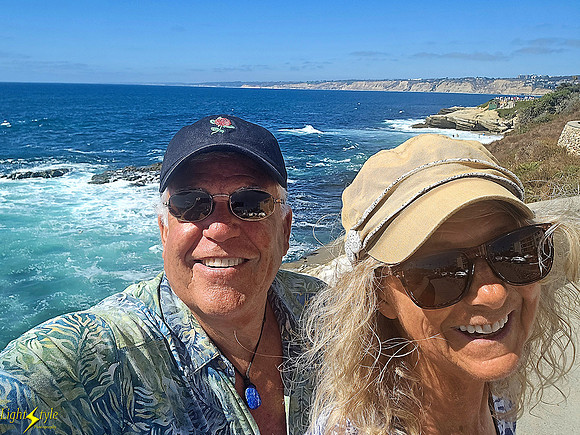 Us in La Jolla