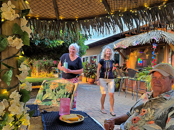Happy hour at Rick and Joy's - Ramona