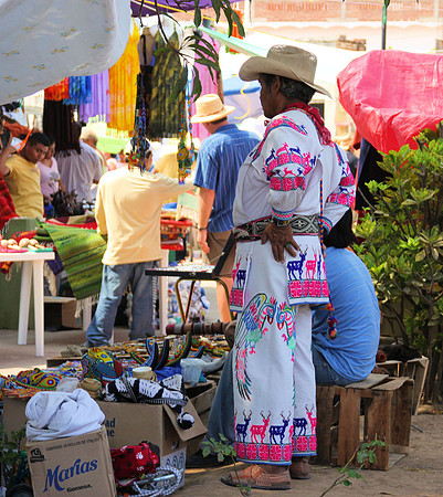 Huichole Sunday Market