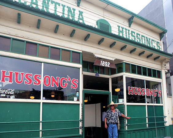 Chris at Hussong's Cantina