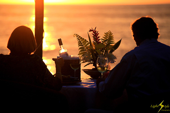 Romantic Moments at Table for Two