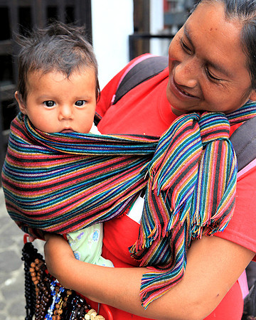 Indian Mother and Daughter