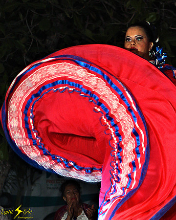 Folkloric Swirl of Color