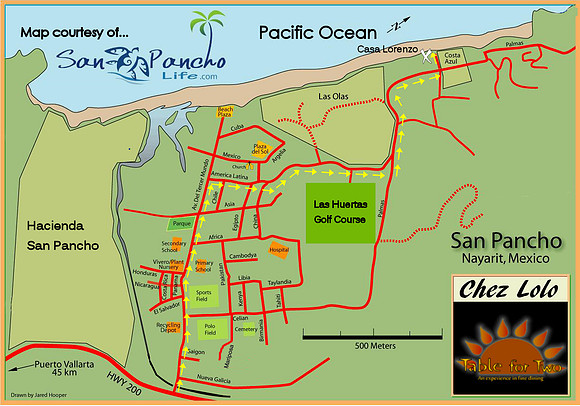 Our location - Chez Lolo