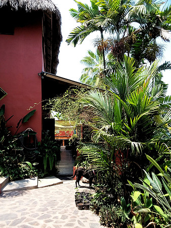 Garden patio