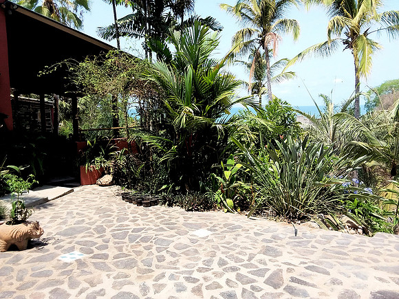 Garden patio