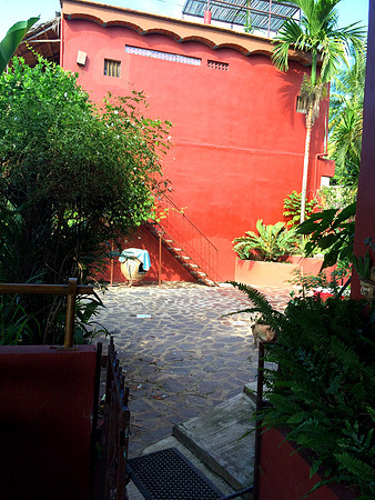 Garden patio & Casita