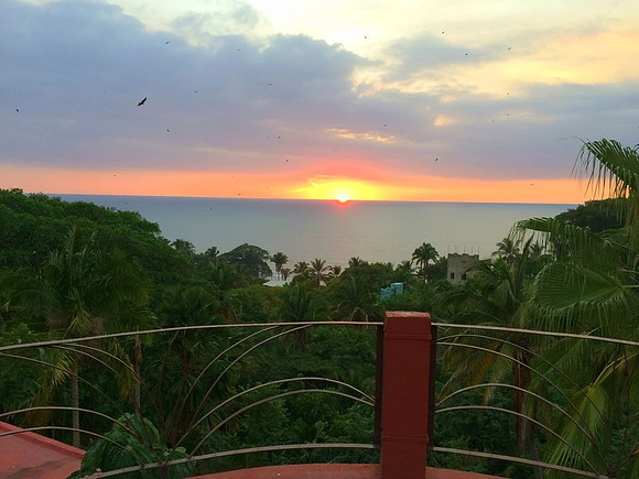 Sunset from View Deck