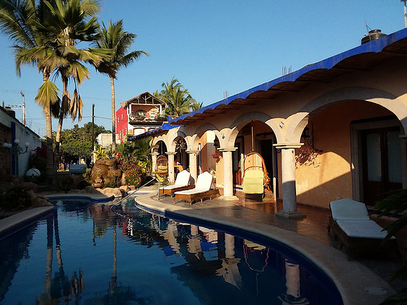 Pool in Central Courtyard