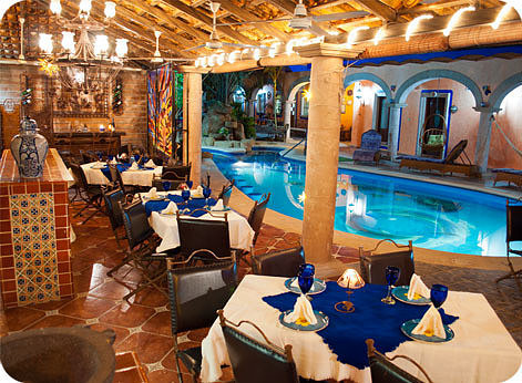 Outdoor kitchen - faces pool