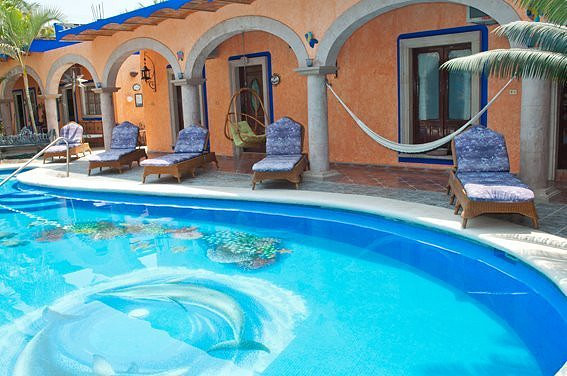 Pool in Central Courtyard
