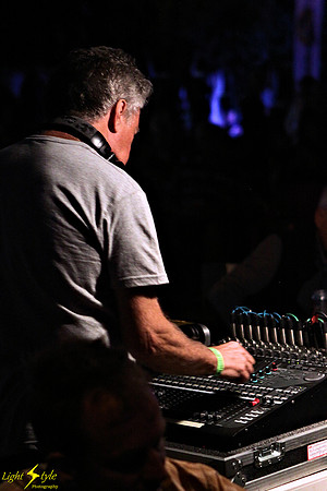 Chas at the console