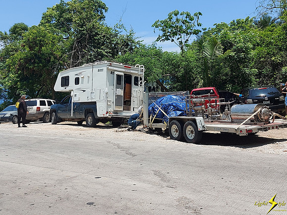 Pyrolysis Mini-plant in Transit