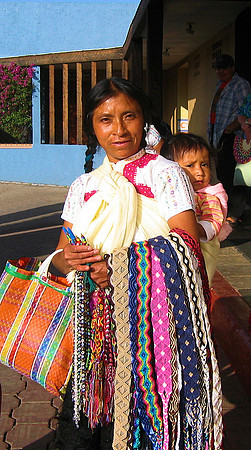 Mayan Mother and Infant