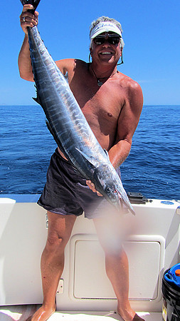 Chris & the first Wahoo