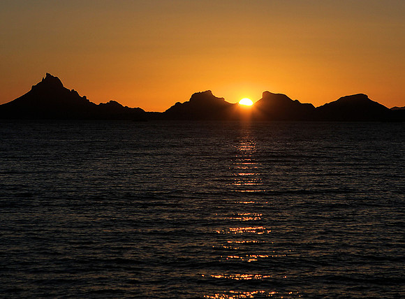 Sunset Over the Cortez Sea