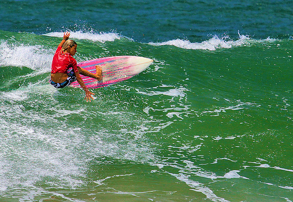 Gracefully Etching A Wave