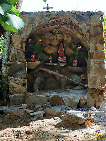 Rock shrine